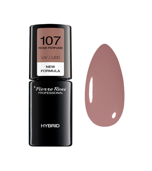 Hybrid Coloured Polish 107 ROSE PERFUME