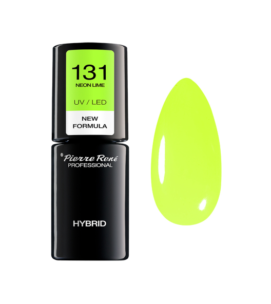 Lakier do paznokci hybrydowy 131 NEON LIME