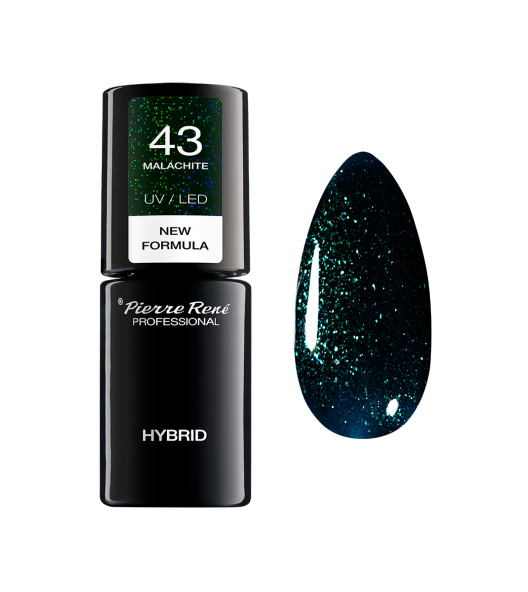 Hybrid Coloured Polish 43 MALACHITE