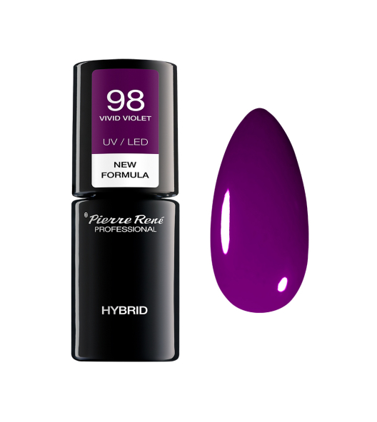 Hybrid Coloured Polish 98 VIVID VIOLET