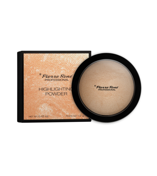 Puder Rozświetlający do Twarzy i Ciała - Highlighting Powder Nr 1 Glazy Look